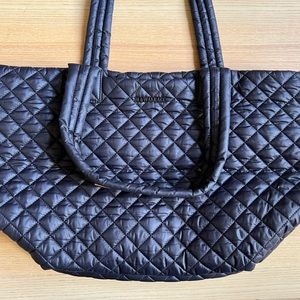 MZ Wallace Medium Metro Tote Deluxe (Black)